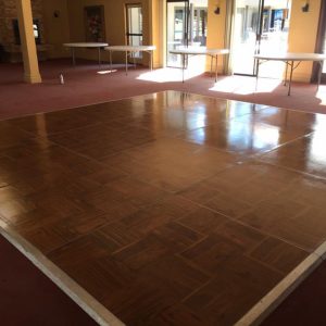 Brown Wooden Dance Floor