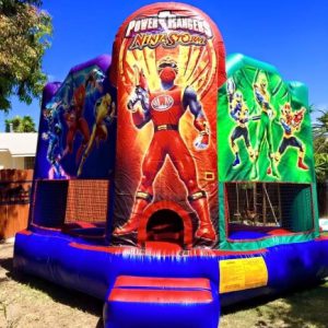 Power Rangers Themed Kids Inflatable Jumper