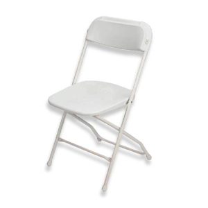 White Foldable Chair - Event and Party Seating